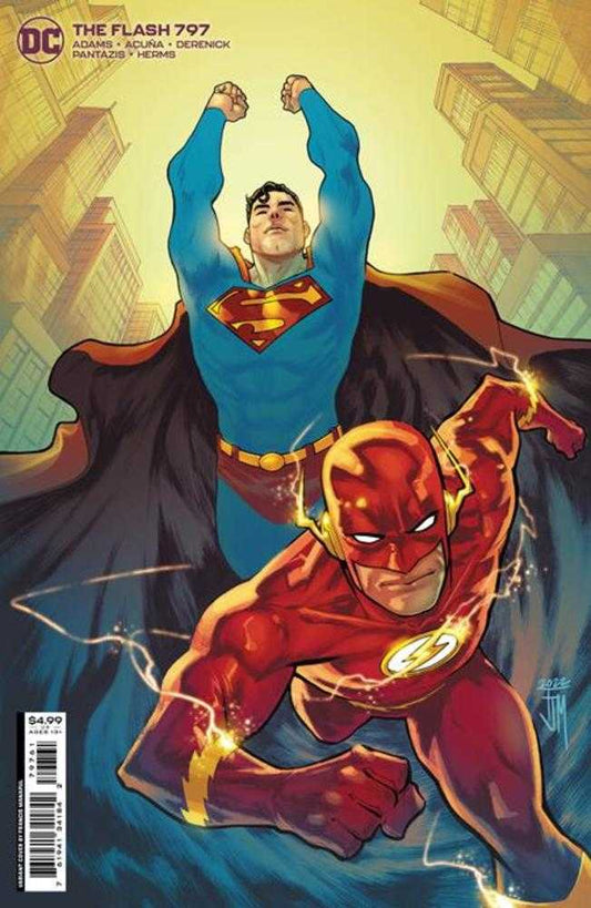 DC Comics COMIC BOOK Flash #797 Cover D Francis Manapul Superman Card Stock Variant