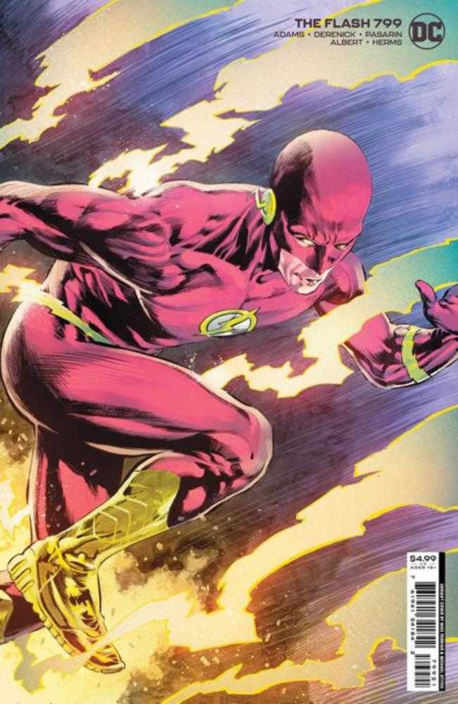 DC Comics COMIC BOOK Flash #799 Cover B Mike Perkins & Mike Spicer Card Stock Variant