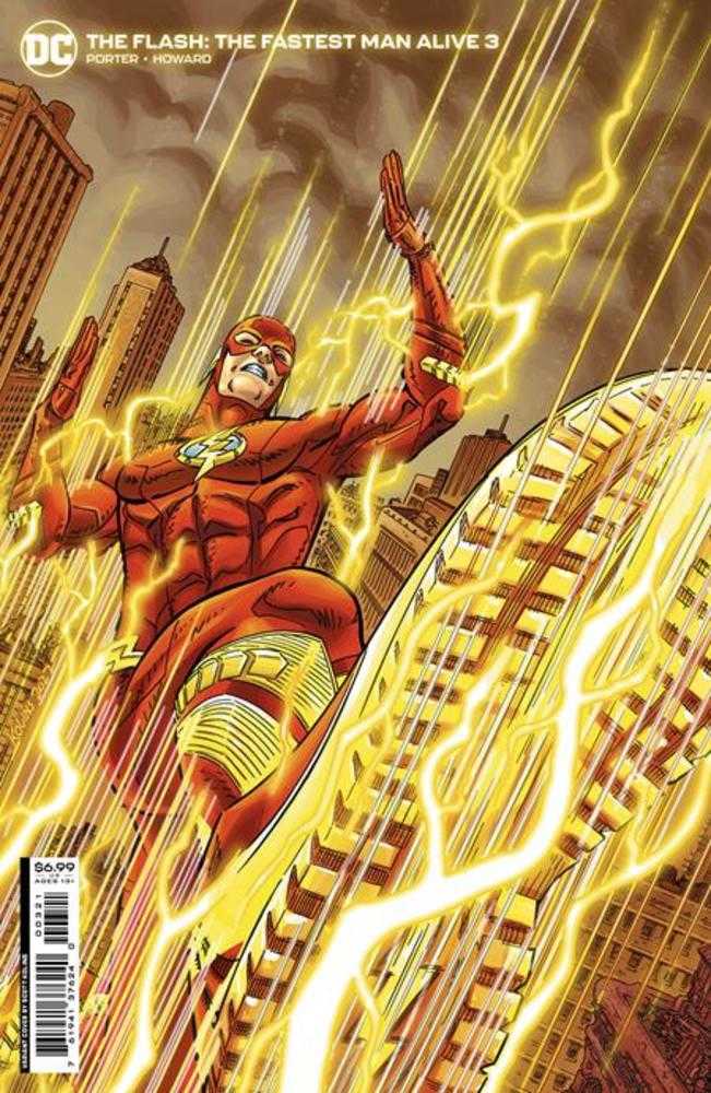 DC Comics COMIC BOOK Flash The Fastest Man Alive #3 (Of 3) Cover B Scott Kolins Card Stock Variant