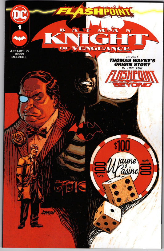 DC COMICS COMIC BOOK FLASHPOINT BATMAN KNIGHT OF VENGEANCE #1