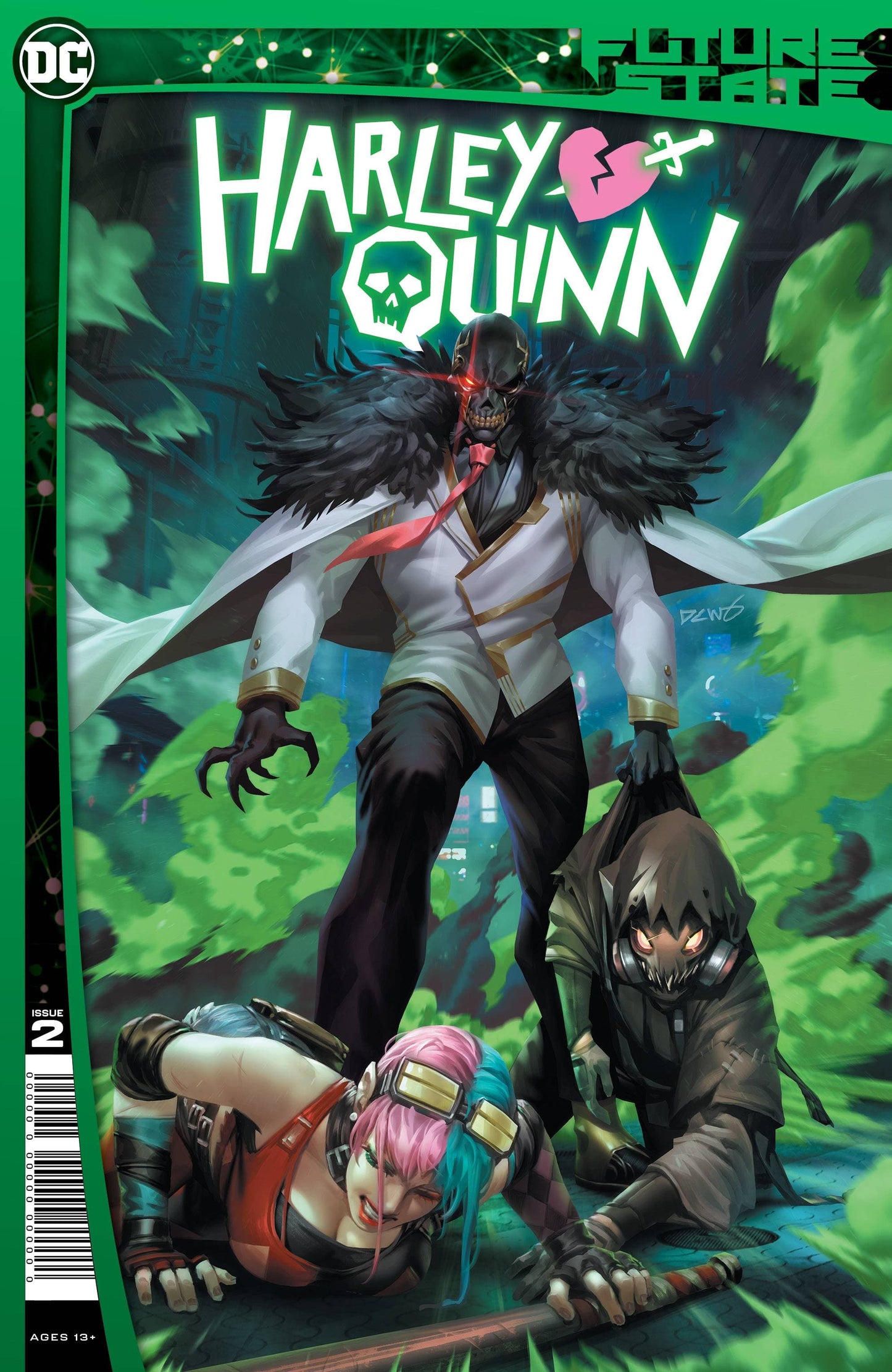 DC COMICS COMIC BOOK FUTURE STATE HARLEY QUINN #2