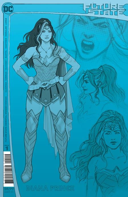 DC COMICS COMIC BOOK FUTURE STATE IMMORTAL WONDER WOMAN #1 (OF 2) Second Printing