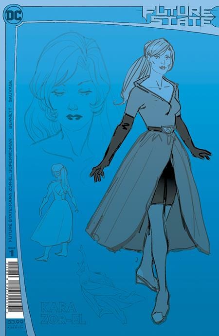 DC COMICS COMIC BOOK FUTURE STATE KARA ZOR-EL SUPERWOMAN #1 Second Printing