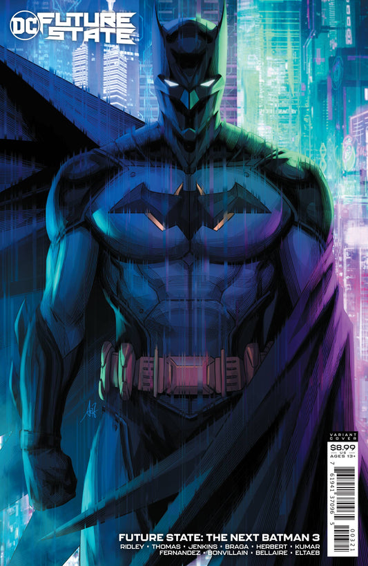 DC COMICS COMIC BOOK FUTURE STATE NEXT BATMAN #3 CARDSTOCK VAR ED