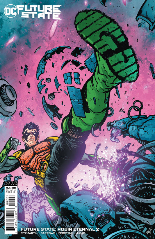 DC COMICS COMIC BOOK FUTURE STATE ROBIN ETERNAL #2 CARDSTOCK VAR ED