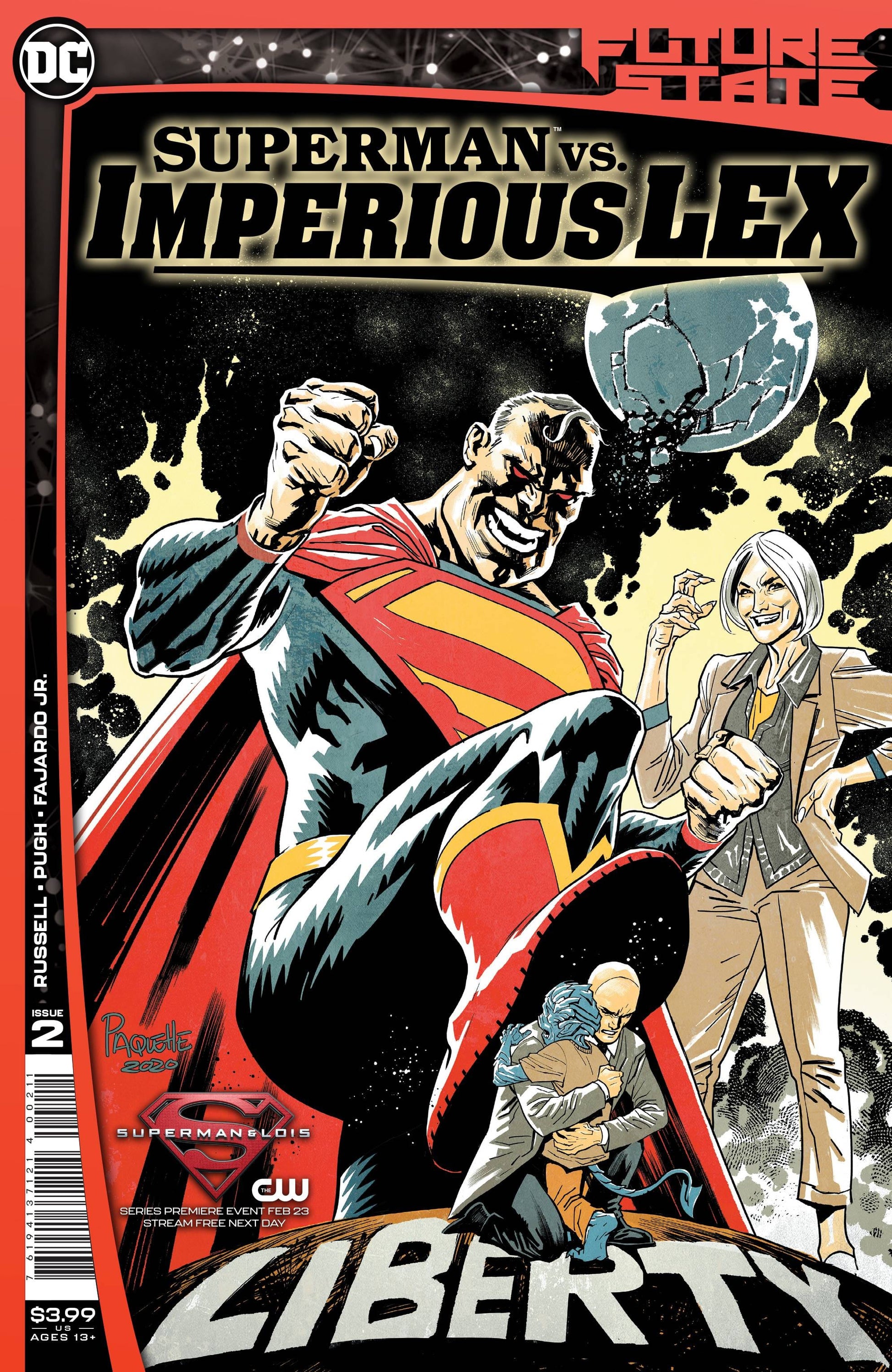 DC COMICS COMIC BOOK FUTURE STATE SUPERMAN VS IMPERIOUS LEX #2