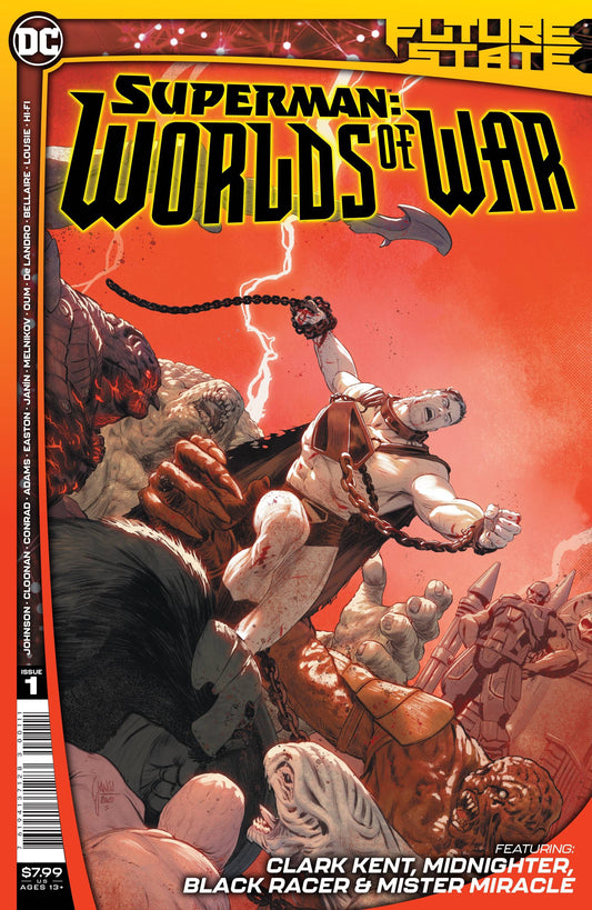 DC COMICS COMIC BOOK FUTURE STATE SUPERMAN WORLDS OF WAR #1