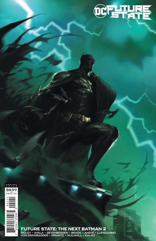 DC COMICS COMIC BOOK FUTURE STATE THE NEXT BATMAN #2 CARD STOCK VAR ED