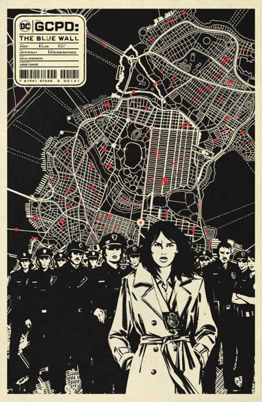 DC Comics COMIC BOOK Gcpd The Blue Wall #1 (Of 6) Cover C 1 in 25 Jorge Fornes Card Stock Variant