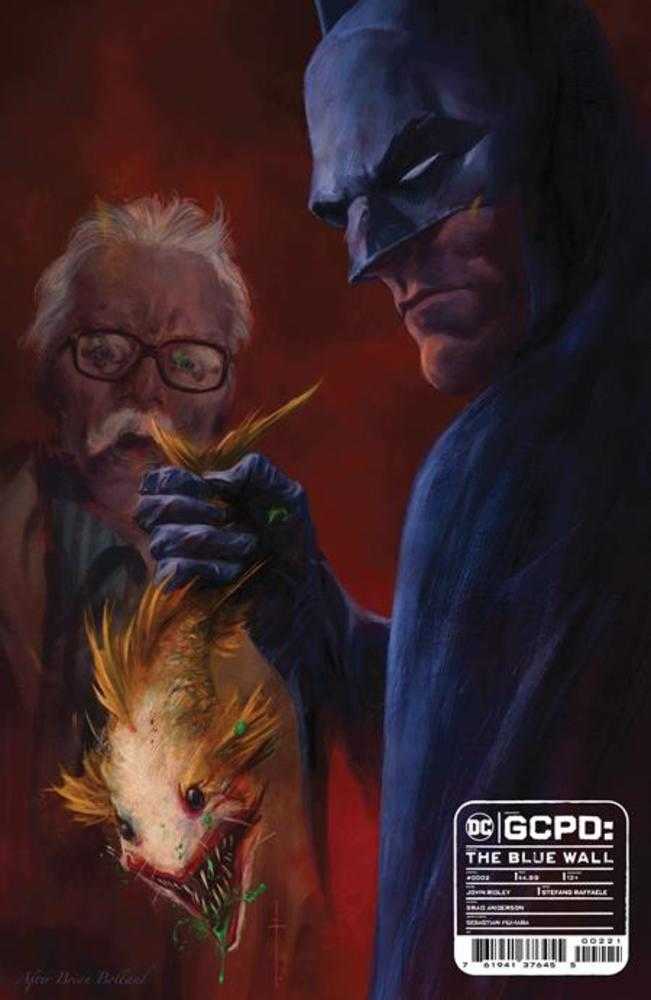 DC Comics COMIC BOOK Gcpd The Blue Wall #2 (Of 6) Cover B Sebastian Fiumara Card Stock Variant