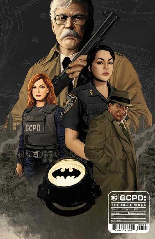 DC Comics COMIC BOOK Gcpd The Blue Wall #3 (Of 6) Cover B Steve Epting Card Stock Variant