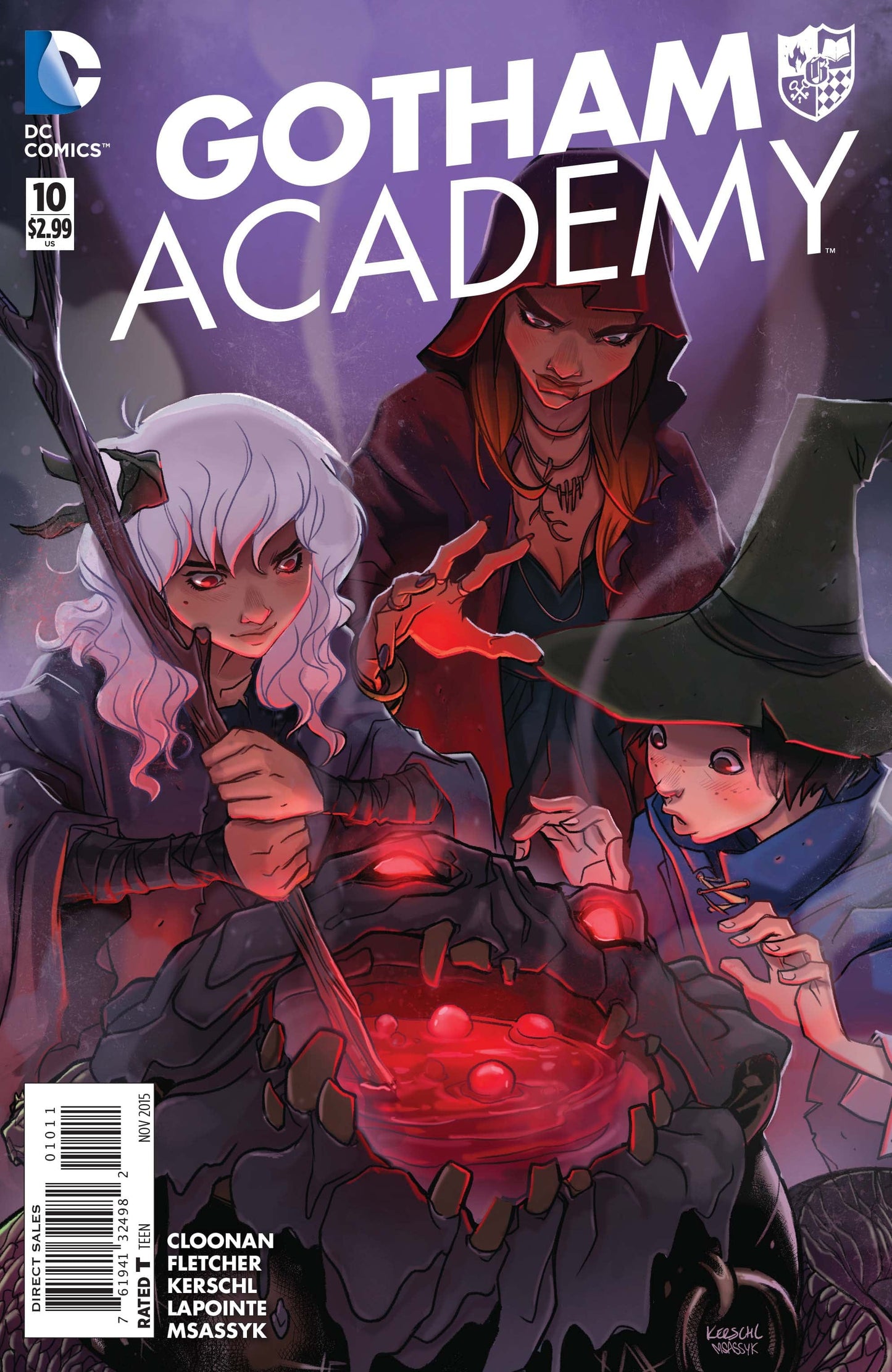 DC COMICS COMIC BOOK GOTHAM ACADEMY #10