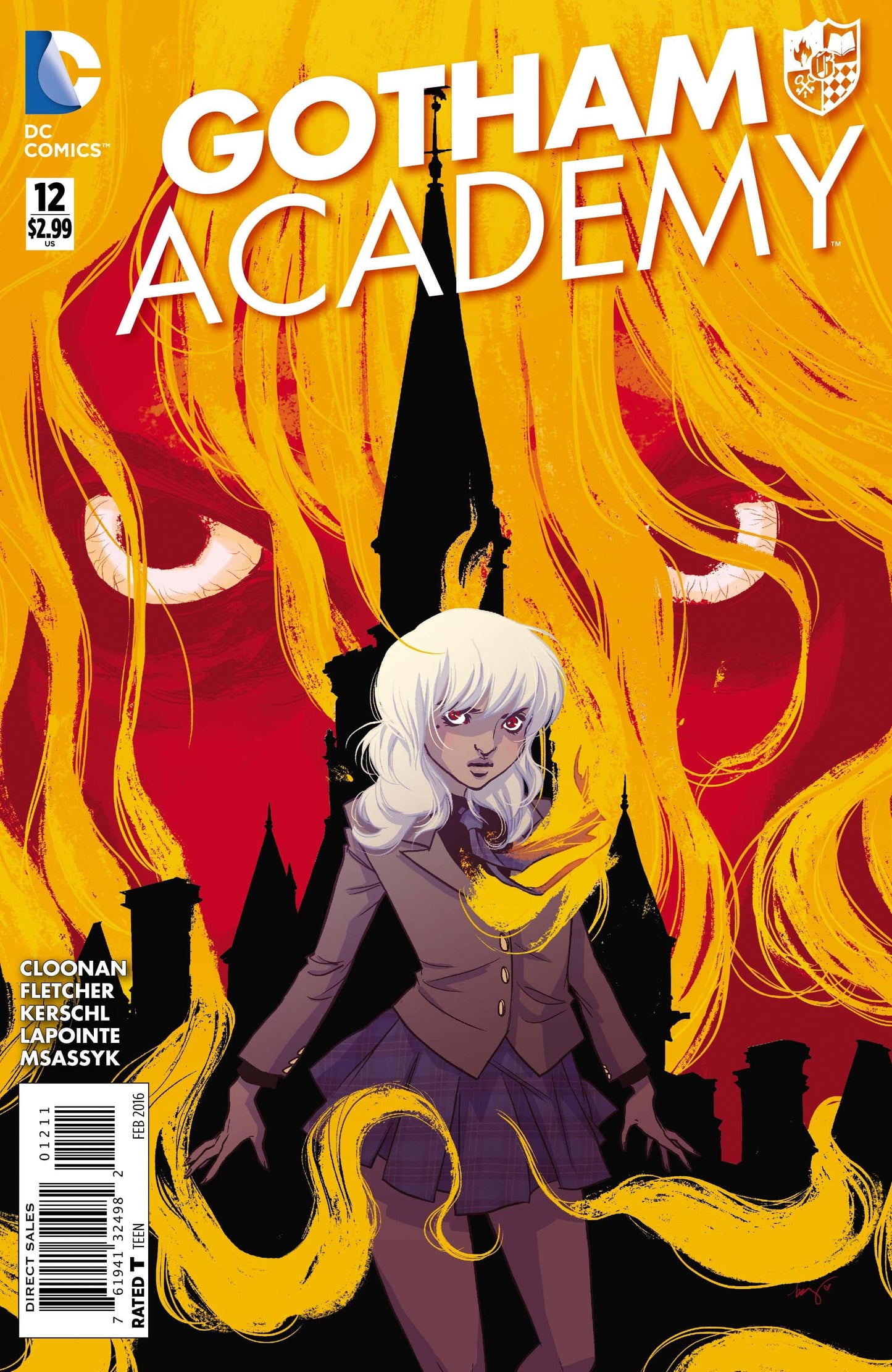 DC COMICS COMIC BOOK GOTHAM ACADEMY #12