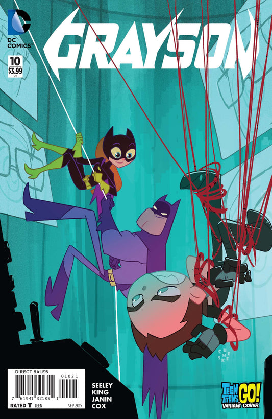 DC COMICS COMIC BOOK GRAYSON #10 TEEN TITANS GO VAR ED