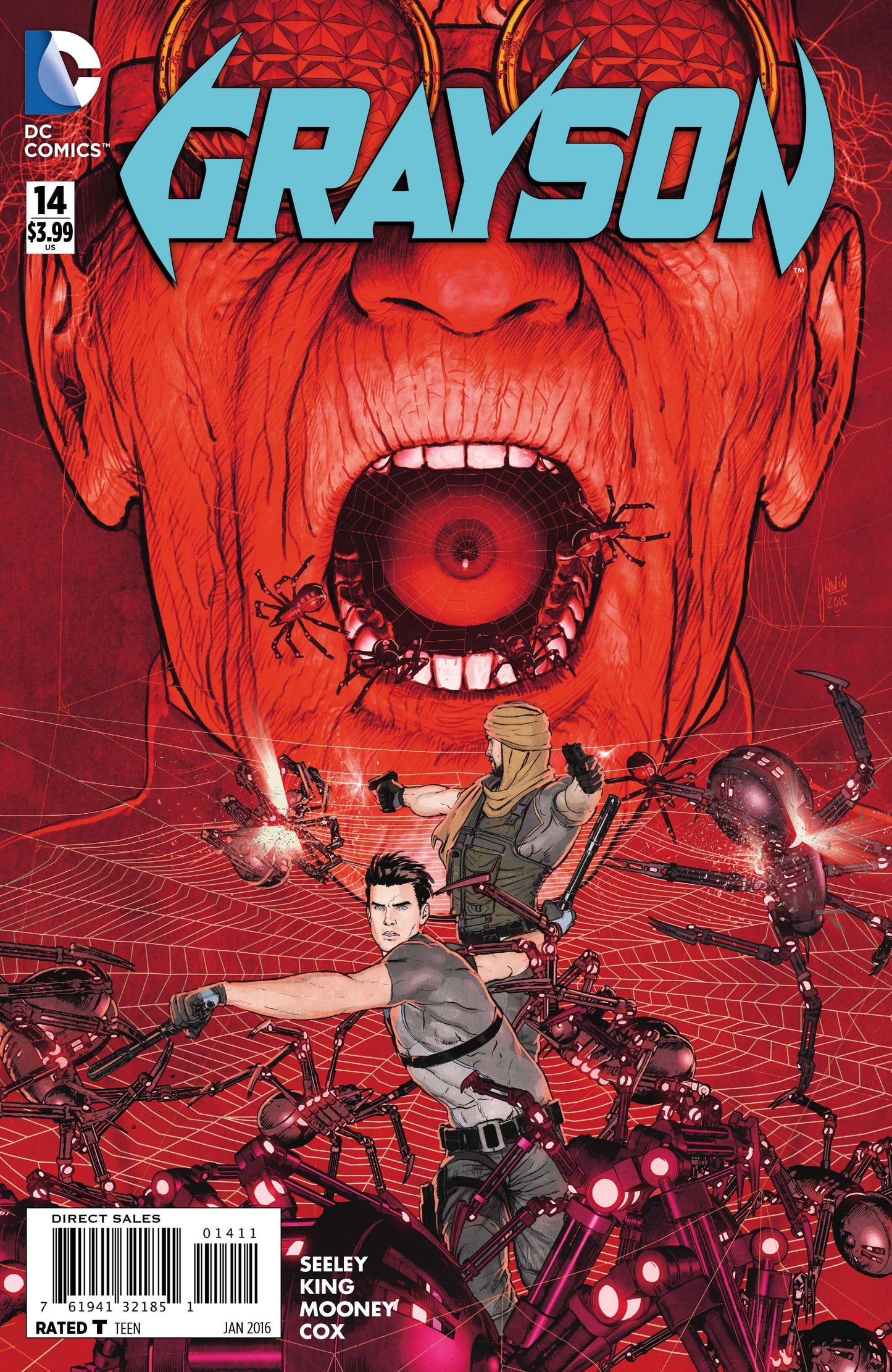 DC COMICS COMIC BOOK GRAYSON #14