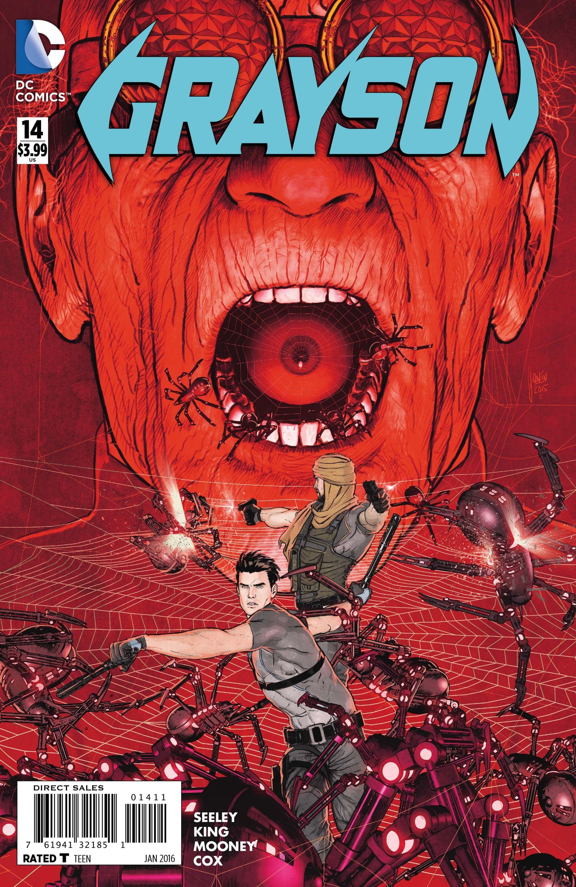 DC COMICS COMIC BOOK GRAYSON #14