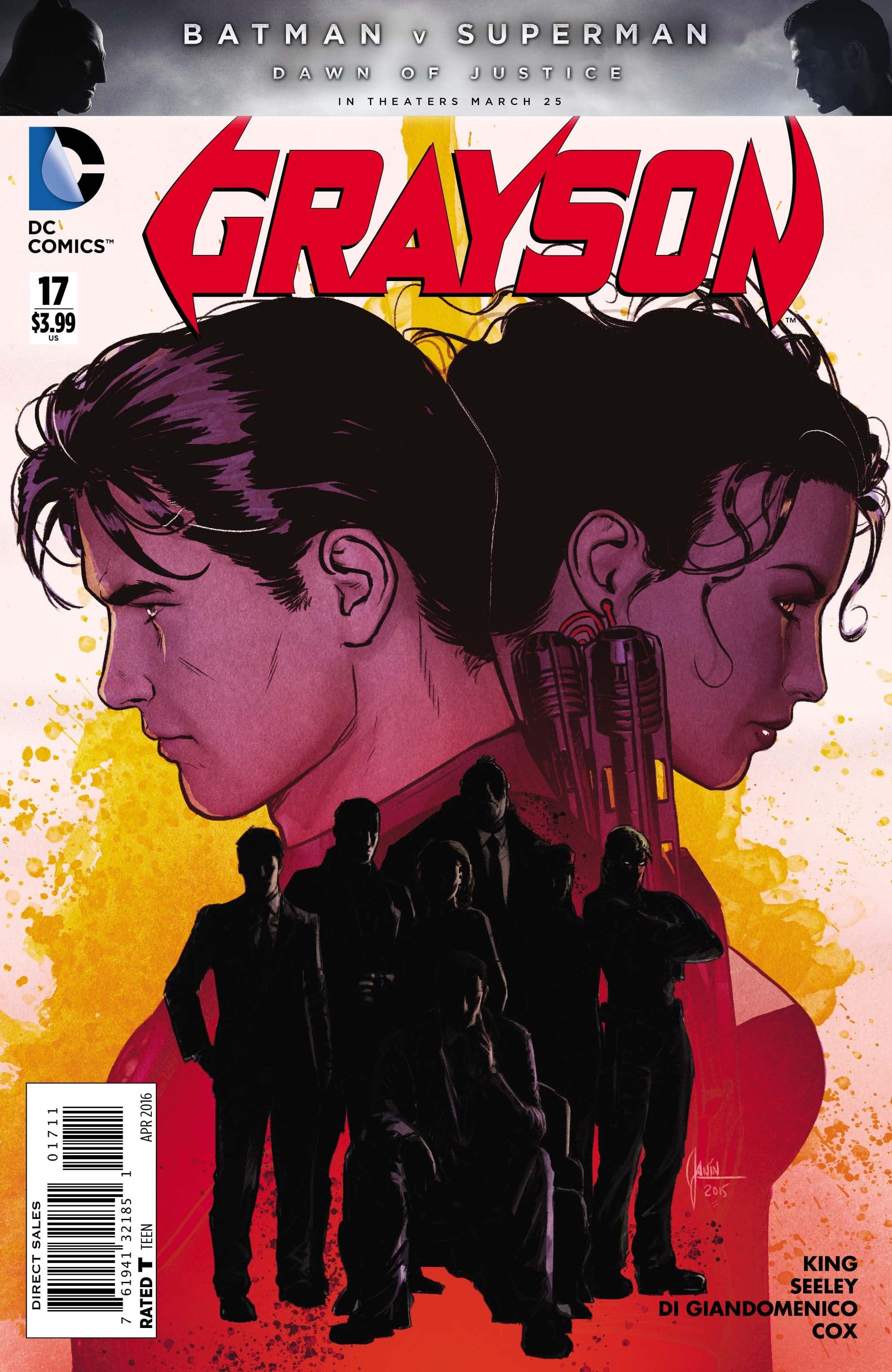 DC COMICS COMIC BOOK GRAYSON #17