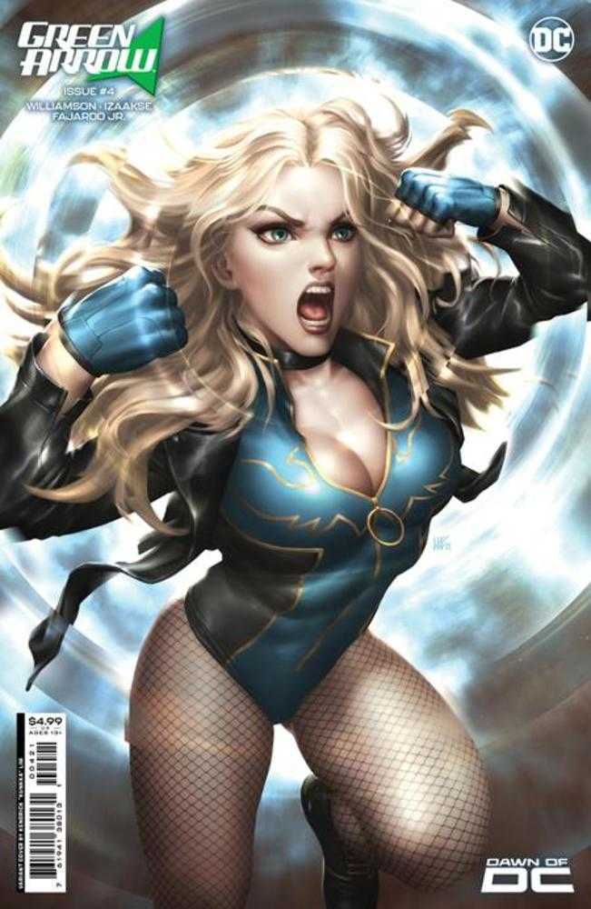 DC Comics COMIC BOOK Green Arrow #4 (Of 6) Cover B Kendrick Kunkka Lim Card Stock Variant