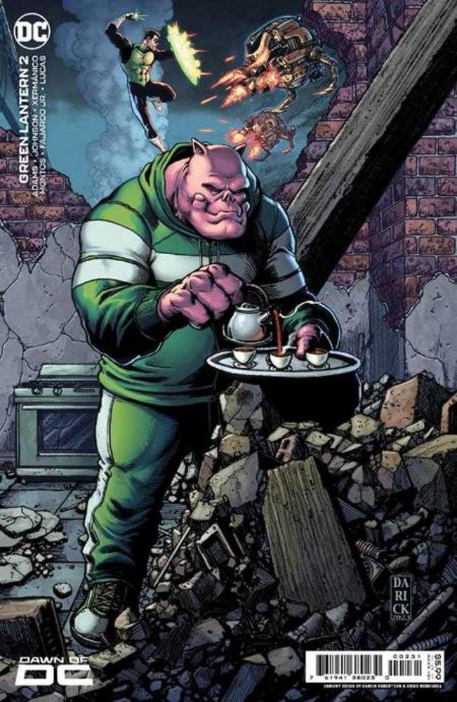 DC Comics COMIC BOOK Green Lantern #2 Cover C Darick Robertson Card Stock Variant