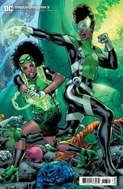 DC COMICS COMIC BOOK GREEN LANTERN #3 CVR B BRYAN HITCH CARD STOCK VAR