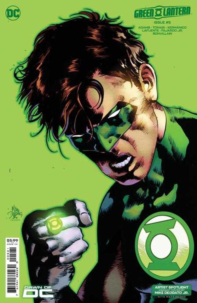 DC Comics COMIC BOOK Green Lantern #5 Cover C Mike Deodato Jr Artist Spotlight Card Stock Variant