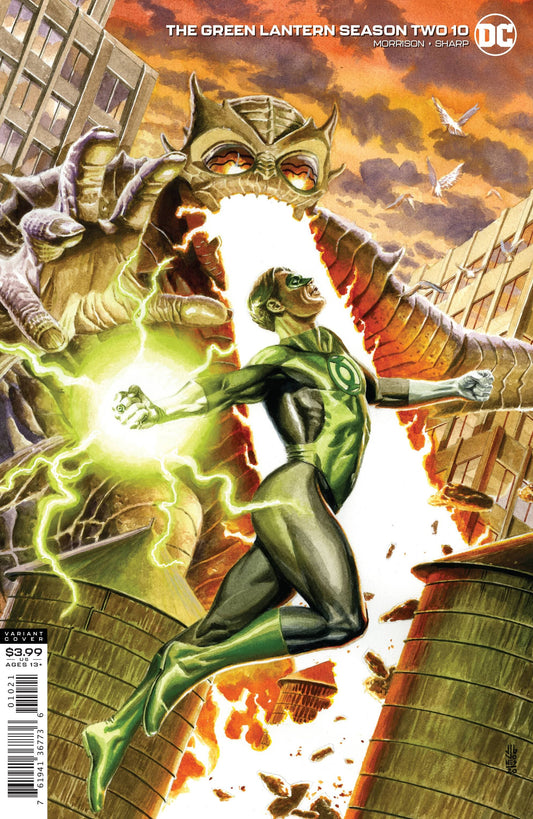 DC COMICS COMIC BOOK GREEN LANTERN SEASON 2 #10 (OF 12) VAR ED