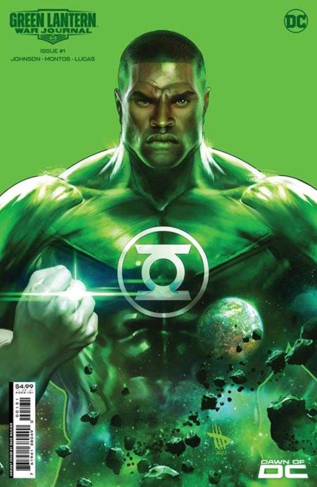DC Comics COMIC BOOK Green Lantern War Journal #1 Cover C Dave Wilkins Card Stock Variant