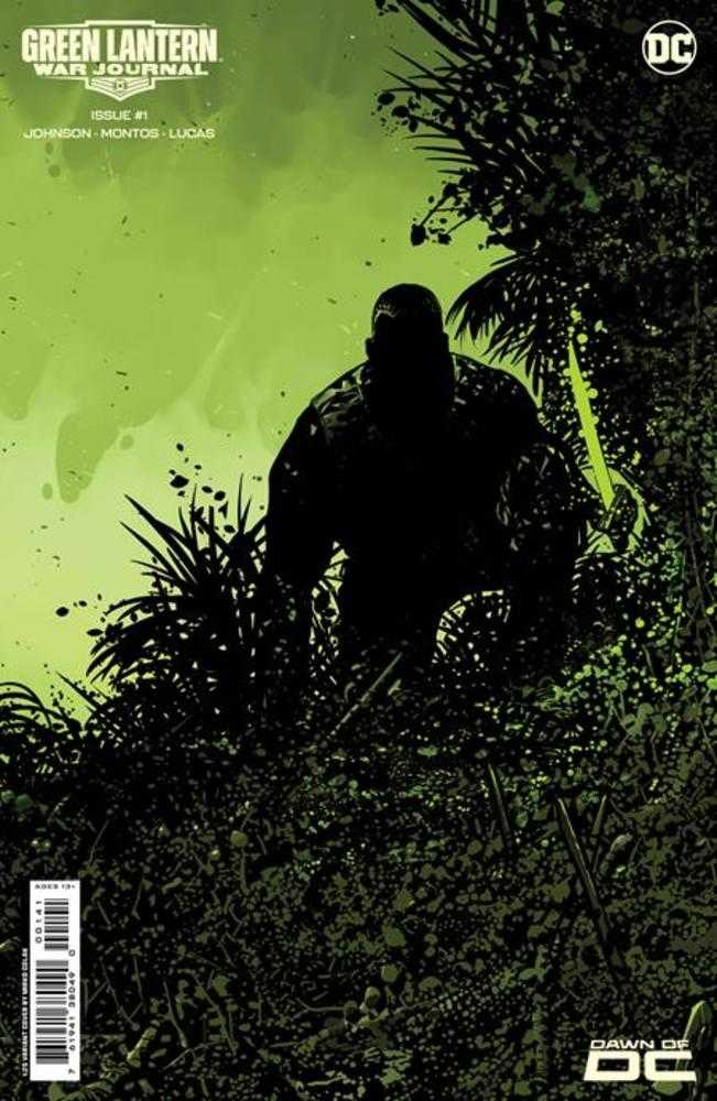DC Comics COMIC BOOK Green Lantern War Journal #1 Cover F 1 in 25 Mirko Colak Card Stock Variant