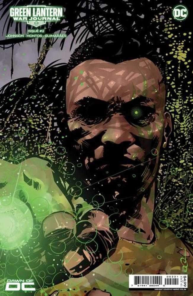 DC Comics COMIC BOOK Green Lantern War Journal #2 Cover B Mirko Colak Card Stock Variant