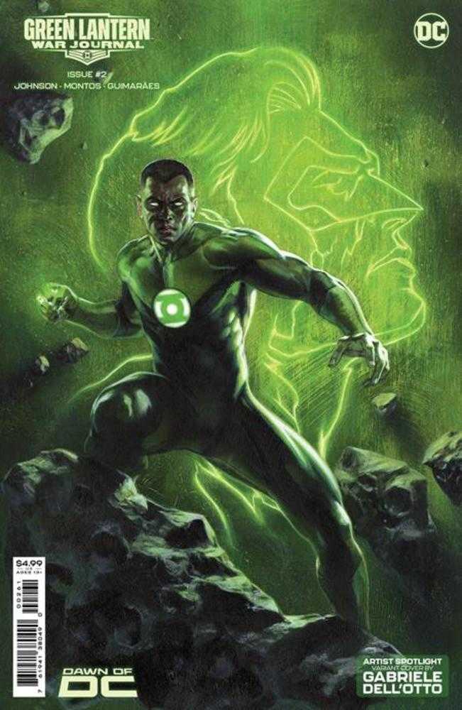 DC Comics COMIC BOOK Green Lantern War Journal #2 Cover D Gabriele Dell Otto Artist Spotlight Card Stock Variant