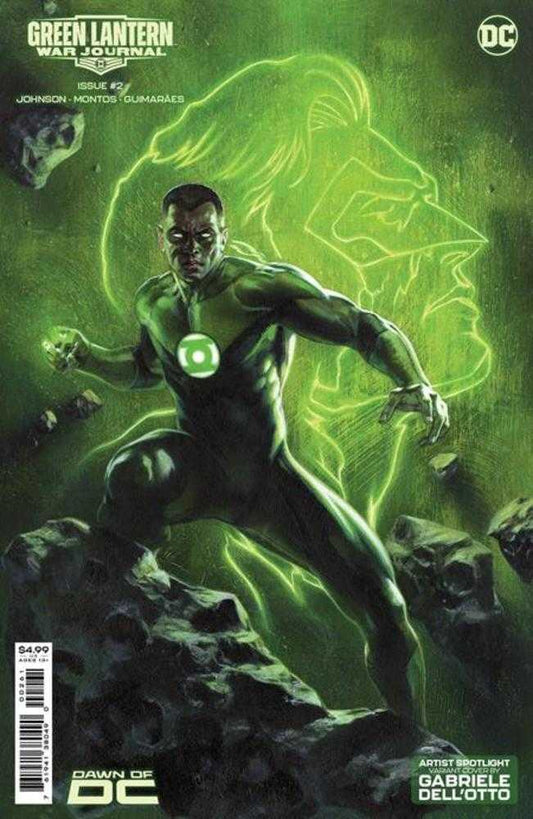 DC Comics COMIC BOOK Green Lantern War Journal #2 Cover D Gabriele Dell Otto Artist Spotlight Card Stock Variant