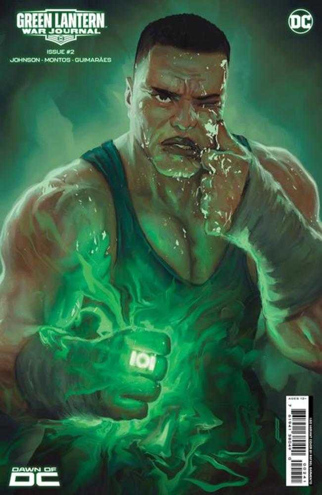 DC Comics COMIC BOOK Green Lantern War Journal #2 Cover F 1 in 50 Rafel Sarmento Card Stock Variant