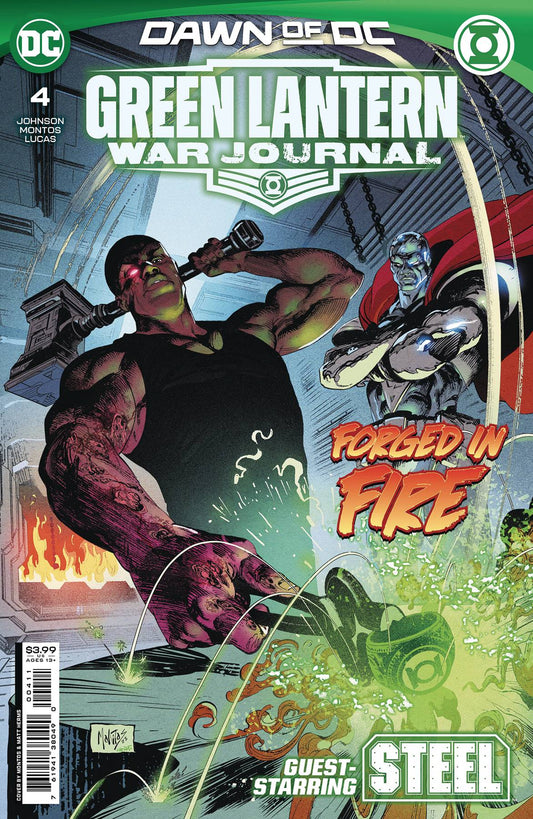 DC COMICS COMIC BOOK GREEN LANTERN WAR JOURNAL #4 CVR A MONTOS