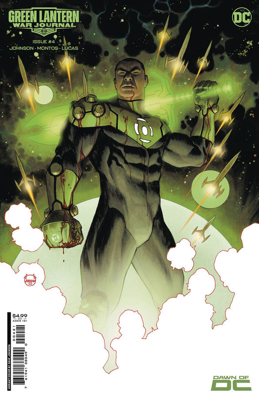 DC COMICS COMIC BOOK GREEN LANTERN WAR JOURNAL #4 CVR B DAVE JOHNSON CSV