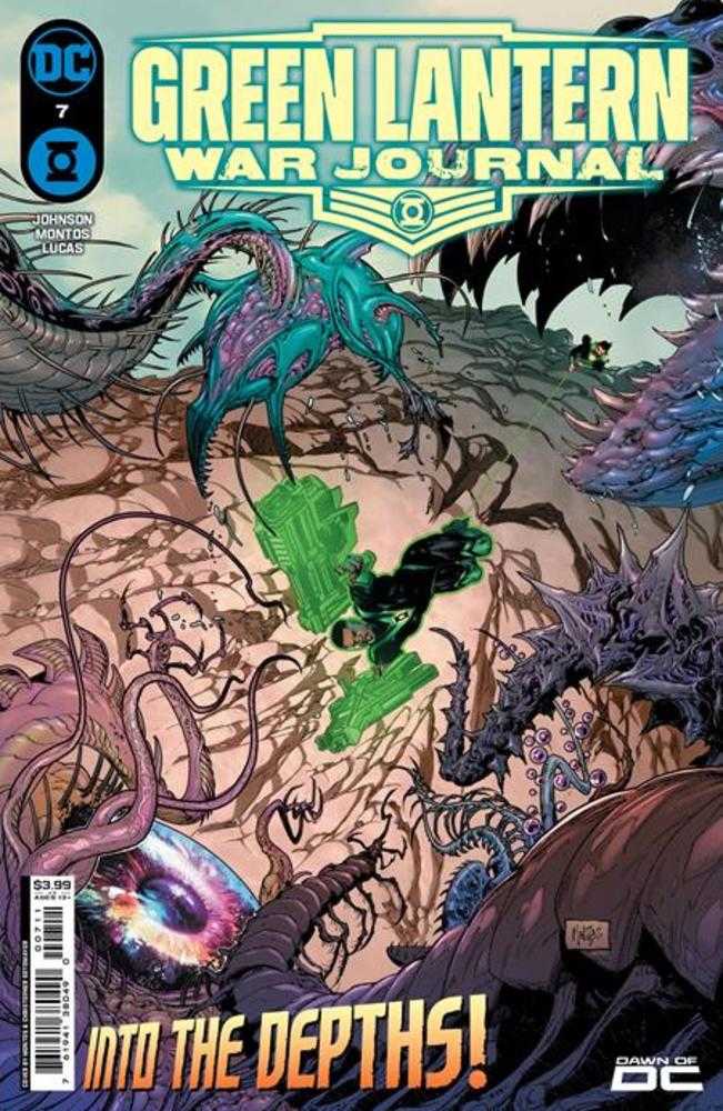 DC Comics COMIC BOOK Green Lantern War Journal #7 Cover A Montos