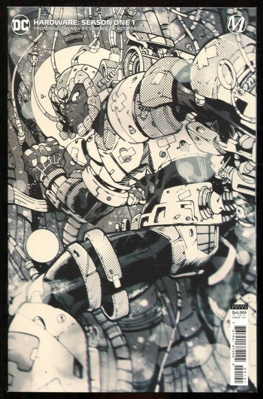 DC Comics COMIC BOOK Hardware Season One #1 (Of 6) 1 in 25 Ricardo Lopez Ortiz Card Stock Variant