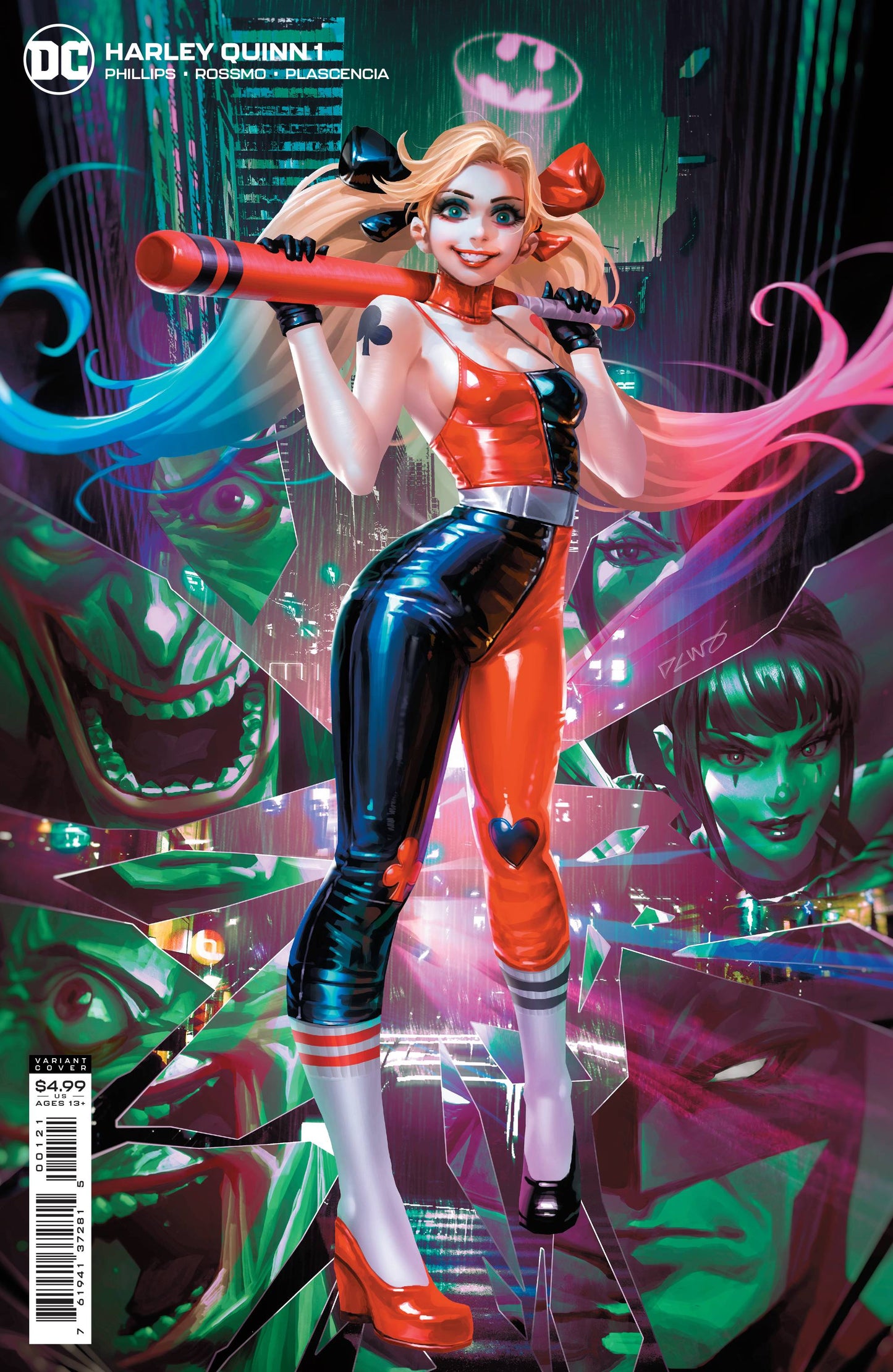 DC COMICS COMIC BOOK HARLEY QUINN #1 CVR B CHEW CARD STOCK VAR