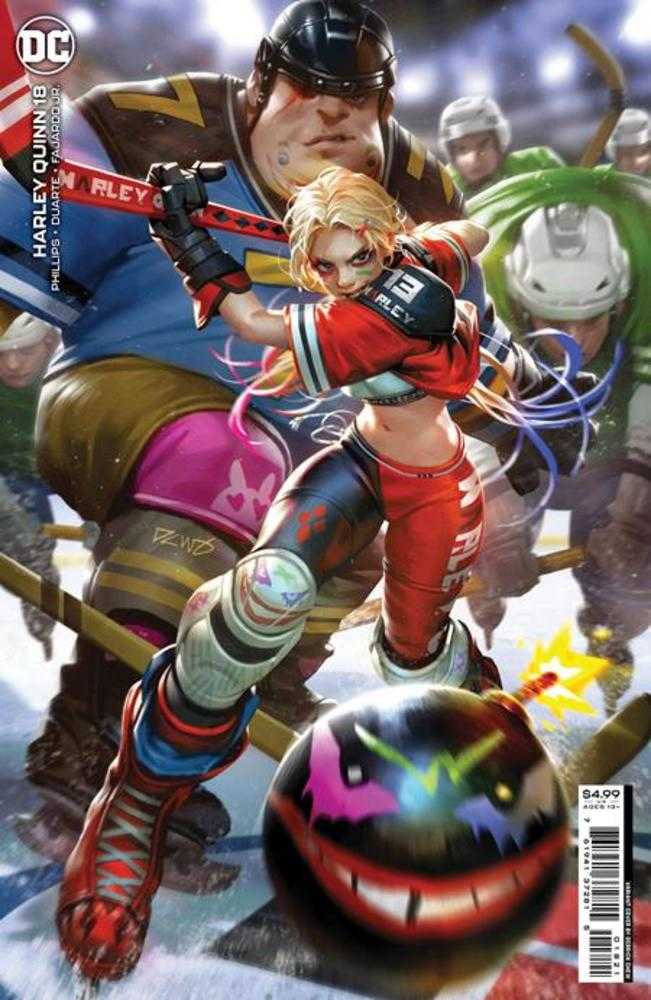DC Comics COMIC BOOK Harley Quinn #18 Cover B Derrick Chew Card Stock Variant