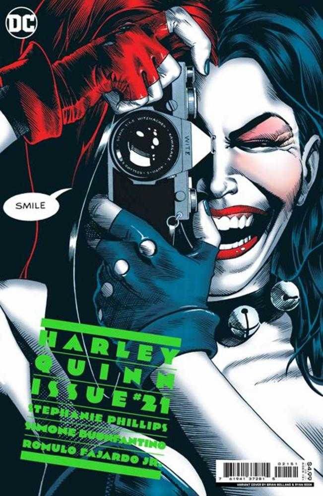 DC Comics COMIC BOOK Harley Quinn #21 Cover C Ryan Sook Homage Card Stock Variant