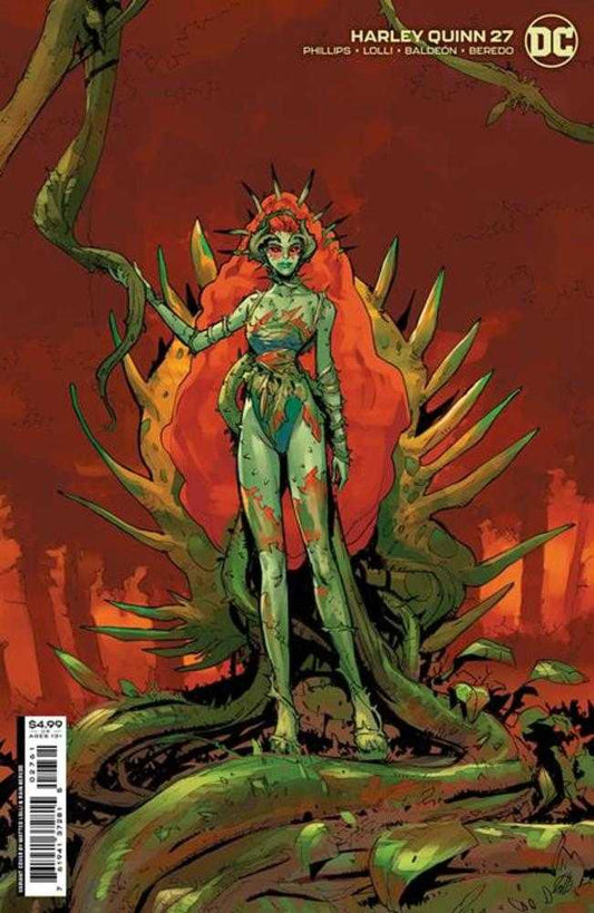 DC Comics COMIC BOOK Harley Quinn #27 Cover F Matteo Lolli Card Stock Variant