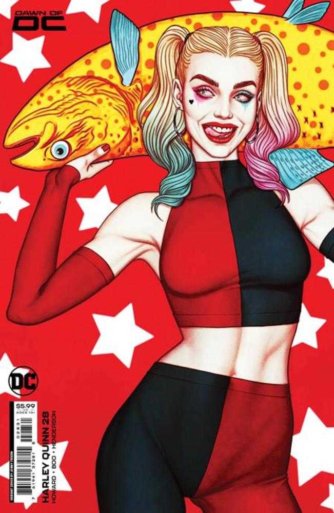 DC Comics COMIC BOOK Harley Quinn #28 Cover C Jenny Frison Card Stock Variant