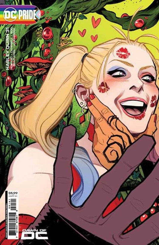 DC Comics COMIC BOOK Harley Quinn #31 Cover C Claire Roe DC Pride Connecting Harley Quinn Card Stock Variant (2 Of 2)