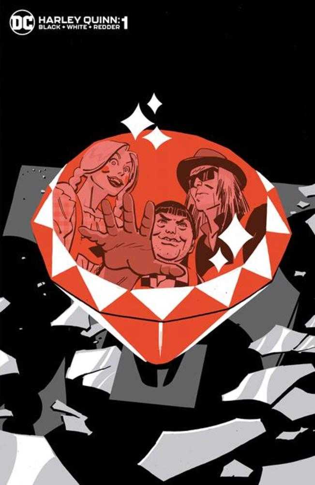 DC Comics COMIC BOOK Harley Quinn Black White Redder #1 (Of 6) Cover E 1 in 50 Tom Reilly Variant