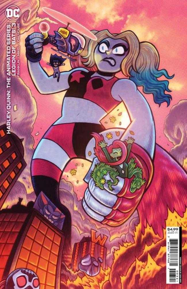 DC Comics COMIC BOOK Harley Quinn The Animated Series Legion Of Bats #3 (Of 6) Cover B Dan Hipp Card Stock Variant (Mature)