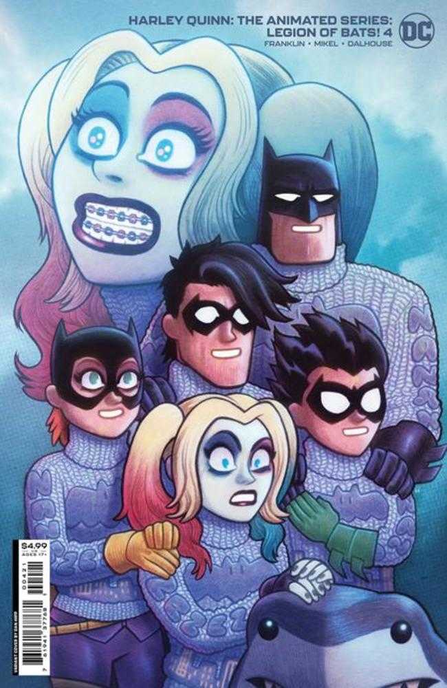 DC Comics COMIC BOOK Harley Quinn The Animated Series Legion Of Bats #4 (Of 6) Cover B Dan Hipp Card Stock Variant (Mature)