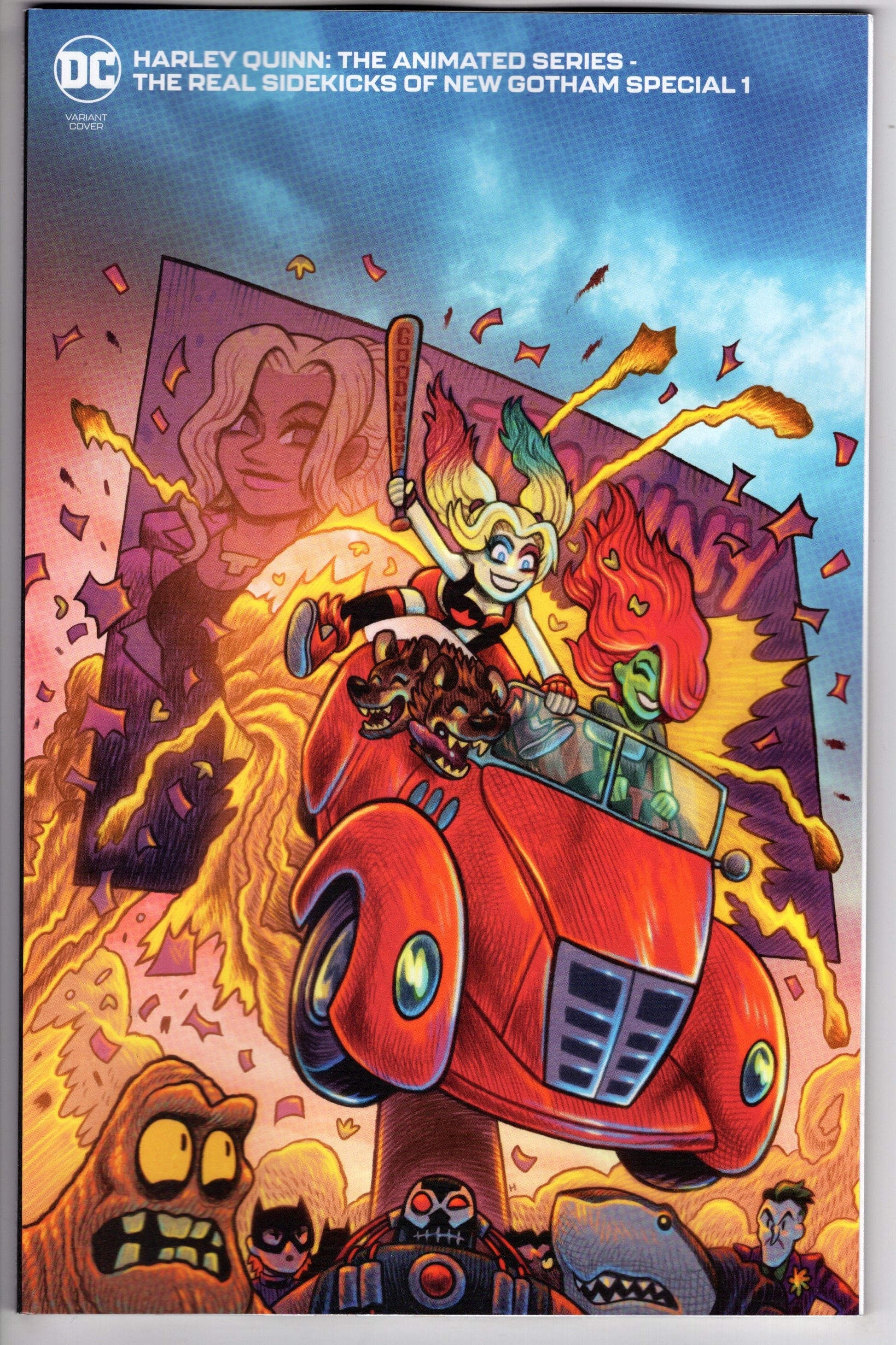 DC Comics COMIC BOOK Harley Quinn The Animated Series The Real Sidekicks Of New Gotham Special #1 (One Shot) Cover B Dan Hipp Variant (Mature)