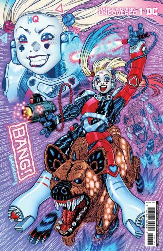 DC Comics COMIC BOOK Harley Quinn Uncovered #1 (One Shot) Cover C 1 in 25 Adam Warren Variant