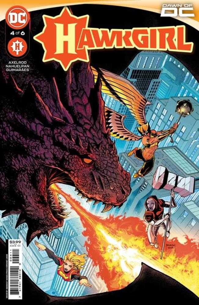 DC Comics COMIC BOOK Hawkgirl #4 (Of 6) Cover A Amancay Nahuelpan