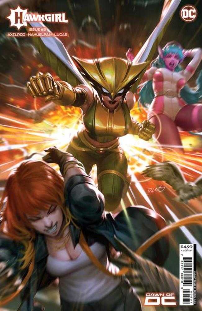 DC Comics COMIC BOOK Hawkgirl #5 (Of 6) Cover B Derrick Chew Card Stock Variant