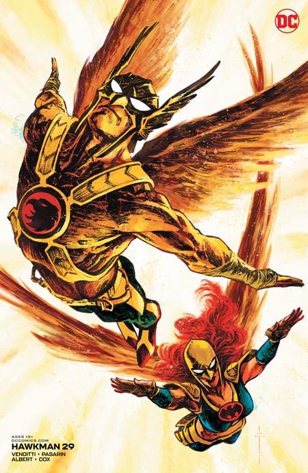 DC COMICS COMIC BOOK HAWKMAN #29 VAR ED